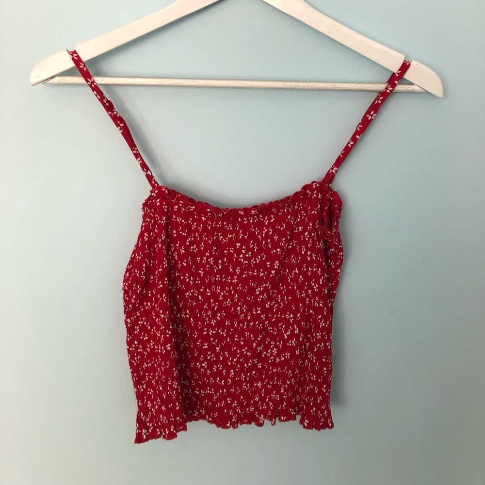Floral crop top from brandy Melville